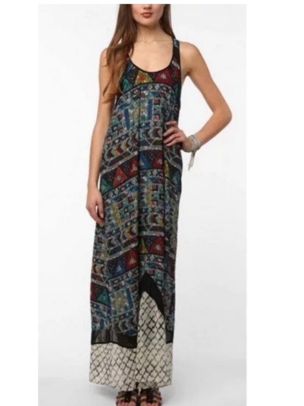 Vintage urban outfitters silence + noise maxi
